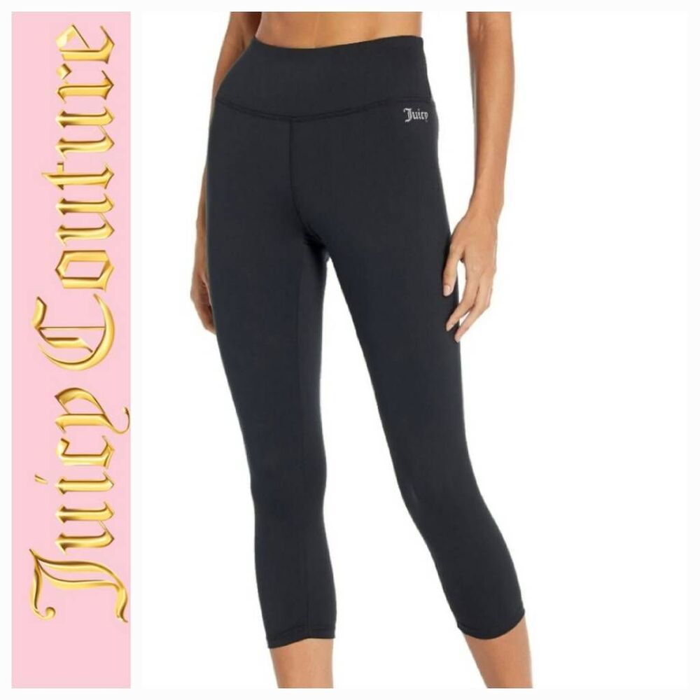 Juicy‎ Couture Sport High Waisted Crop Yoga Tights